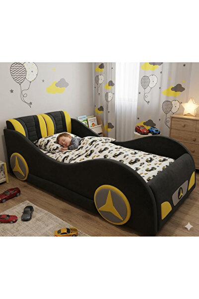 Puf Bebe Montessori Serisi_yumuşacık Puf_çocuk_bebek Yatağı_arabalı Yatak 90x...