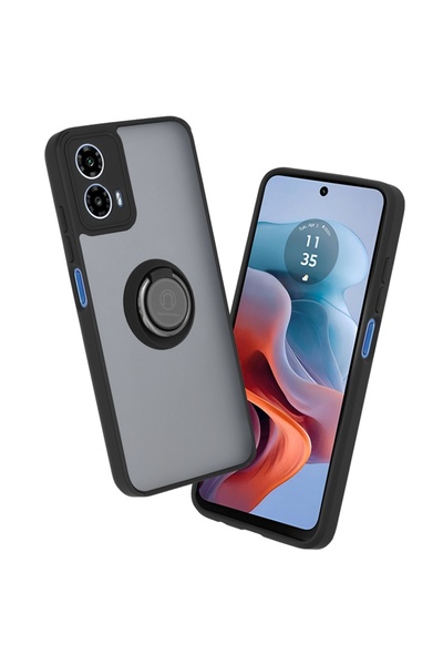 SKYDDAR INNOVATION Husă pentru Motorola Moto G34 / Moto G45, Glinth cu inel m...