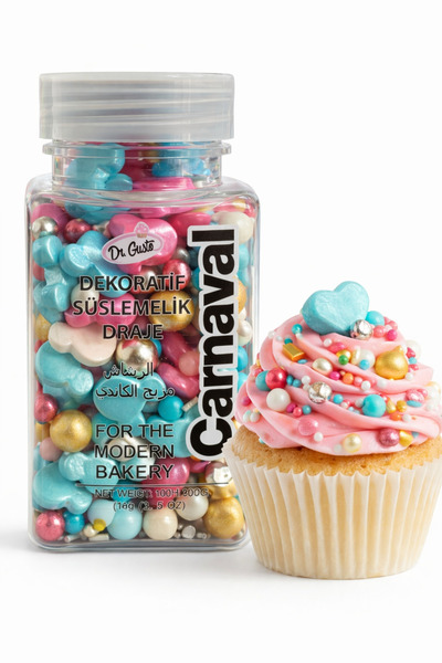 Dr. Gusto Pasta Süsü Dekoratif Draje Sprinkles No:12 100 gr