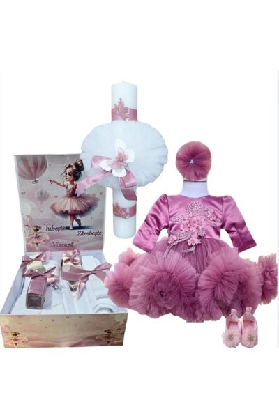 Hainute Magice Trusou botez fete – Balerina #2