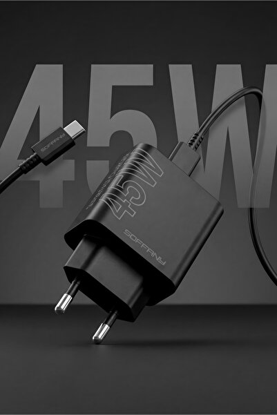 Soffany SY-450 SY-450 45W PD TURBO C-to-C Şarj & Data Kablosu