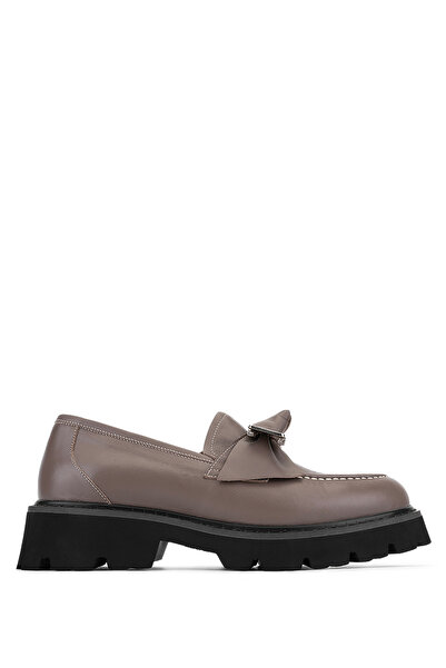 Tamer Tanca Γυναικεία παπούτσια Loafer από γνήσιο δέρμα 33 1004 Bn Ayk Sk22/23