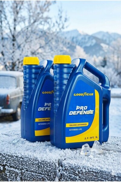 Goodyear -56°C Pro Defense Kırmızı Organik 2'Lİ SET Antifriz 3 Lt (2 x 3 Litre)
