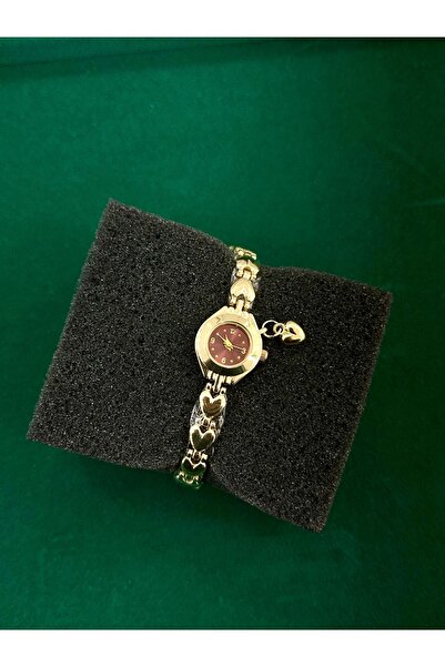 chaoyada Bordo Pinterest Saat Kalp Charmlı Hediye Kutusunda