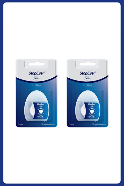 StopEver Well Tooth Smiley Diş Ipi 2 Adet (2x50 Metre)