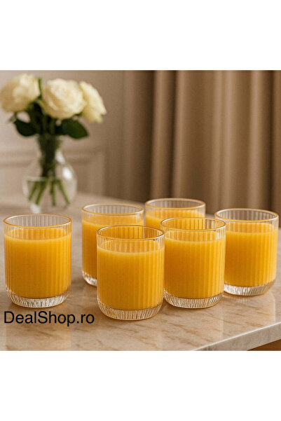 dealshopromania Set de 12 pahare 250 ml MANSOURA ALEX