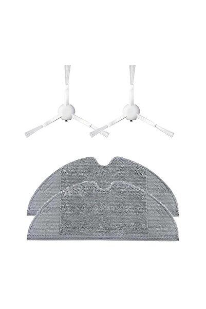 Roborge Set de 4 piese de schimb compatibile cu aspiratorul robot Xiaomi Trou...