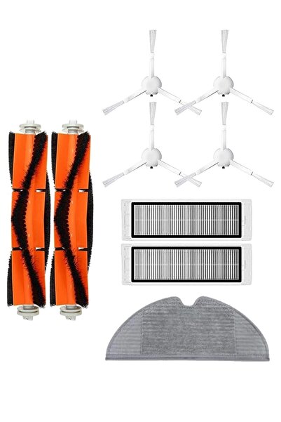 Roborge Xiaomi Vacuum Mop 2 - Robot aspirator, set de 9 piese de schimb (STYT...