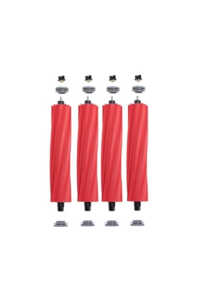 Roborge مجموعة فرشاة رئيسية مكونة من 4 قطع متوافقة مع مكنسة روبوروك S7 ماكس V...