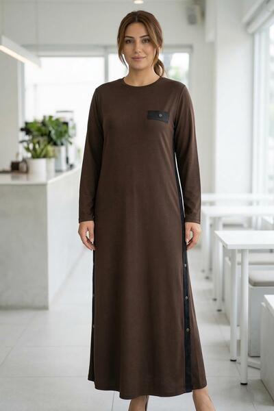 Hermevsim Missbah Women's Clara Yanı Leather Studded Detail 2-Thread Crystal ...