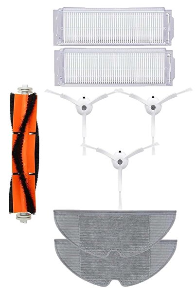 Roborge Xiaomi Vacuum Mop 2 Pro - Robot aspirator, set de 8 piese de schimb (...