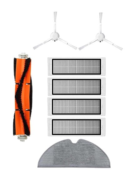 Roborge Xiaomi Vacuum Mop 2 - Robot aspirator, set de 8 piese de schimb (STYT...