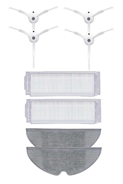 Roborge Xiaomi Vacuum Mop 2 Pro - Robot aspirator, set de 8 piese de schimb (...