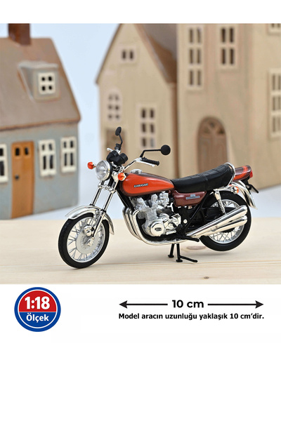 Norev 1:18 Ölçek 1973 Kawasaki Z900 Motosiklet - Diecast Metal Minyatür Model...