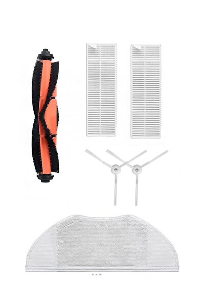 Roborge Xiaomi Vacuum Mop 2in1 Essential - Robot aspirator, set de 6 piese de...