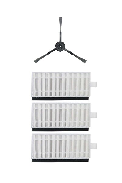 Roborge Set de 4 piese de schimb compatibile cu aspiratorul robot İmilab V1