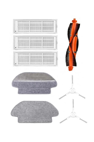 Roborge Xiaomi Mop Pro - Set de 8 piese de schimb pentru aspiratorul robot (S...
