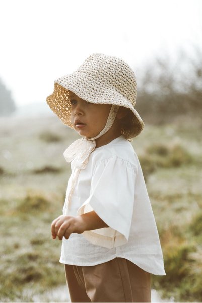 Lalia Holly Girl's Cotton Linen Shirt