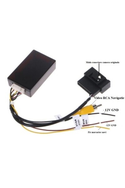 Xenon Bright Interfață video cameră video spate pentru navigație aftermarket ...