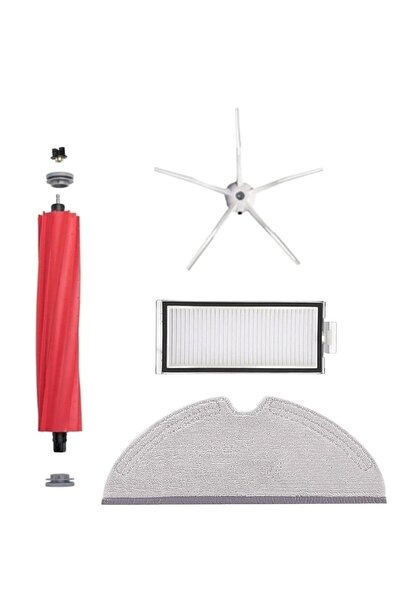 Roborge Set de 4 piese de schimb compatibile cu aspiratorul robot Roborock Q7