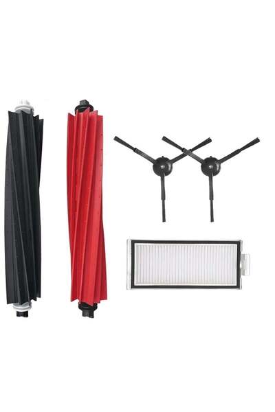 Roborge مجموعة قطع غيار متوافقة مع المكنسة الكهربائية Roborock Q5 Pro Robot م...