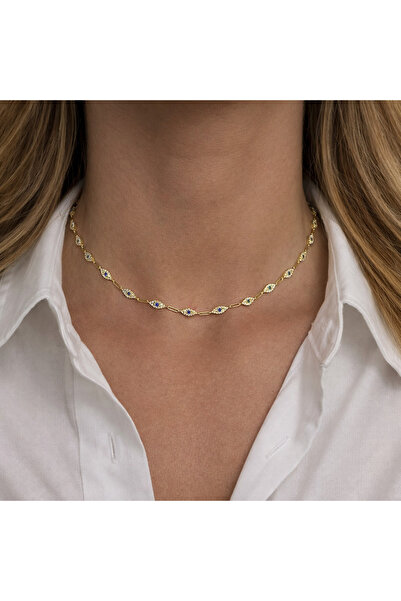 sirius jewelry Eyes Kolye | 925 Ayar Gümüş