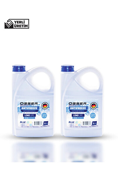 OSSER Mavi Antifriz -37 Derece 2'li Paket (2023)