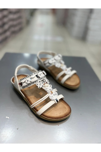 Guja صندل بناتي أنيق مرصع بالأحجار