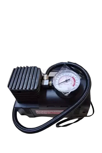 Carub Hava Kompresörü 12V 300 PSI Göstergeli Çakmaklık Girişli Lastik Şişiric...