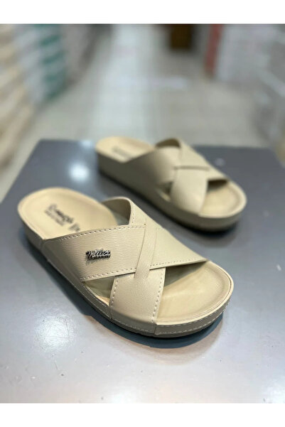 Hacıoğlu Ayakkabı Papuci confortabili zilnici Mulex pentru femei - cu bretele...