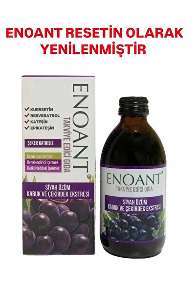 Enoant Resetin Siyah Üzüm Ekstraktı 250 Ml 8681480370115