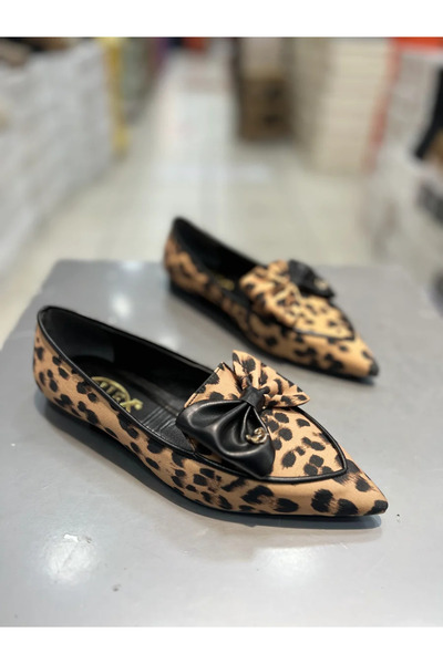 Hacıoğlu Ayakkabı Balerini Vollex Daily Leopard pentru damă