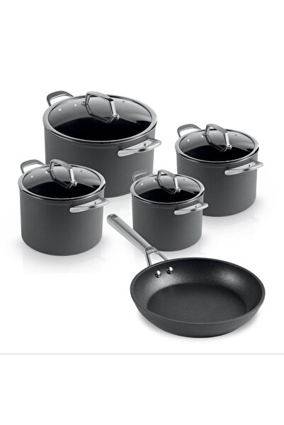 NINJA Set de oale și tigăi Zerostick Premium C35005DE, 9 piese, antiaderent, ...