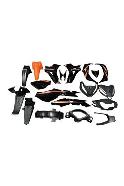 Kuba RKS SNIPER KAPORTA SETİ TURUNCU-SİYAH 20 PARÇA