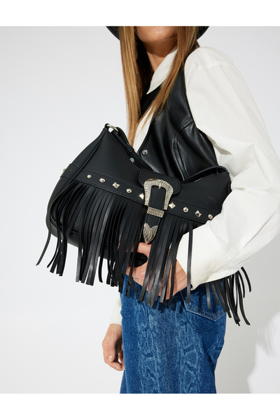 Koton Τσάντα από συνθετικό δέρμα με φούντες