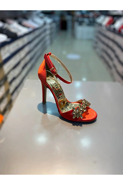 Alphus Pantofi de seară din satin MILANO cu bandă de piatră