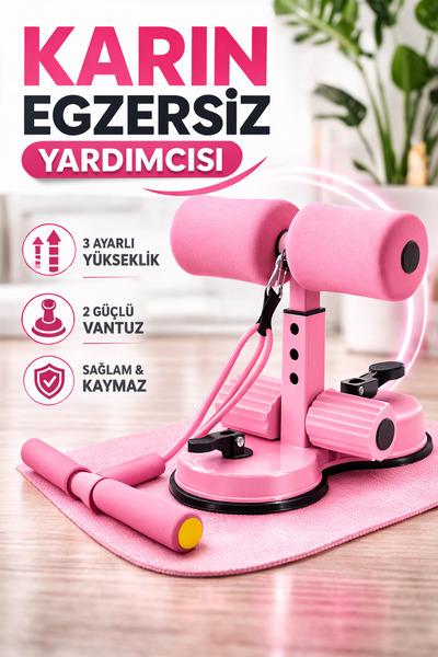 Reidan VK45 Vakumlu mekik aleti, ev tipi spor aleti, karın egzersiz aleti, me...