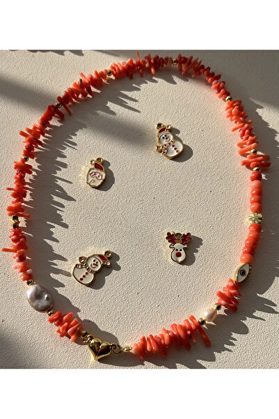 Doğaltaş Masalları قلادة مرجانية