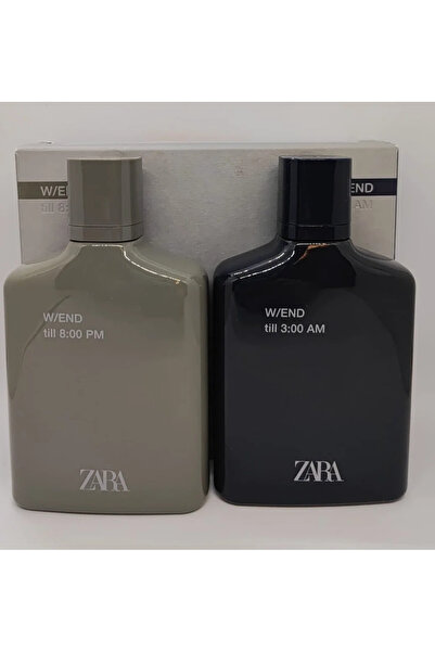 Zara W/END TILL 8.00 PM W/END TILL 3:00 AM 100 ML+100 ML
