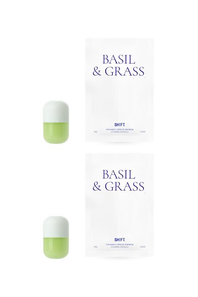 H201 SHIFT Fesleğen Ve Çimen Aromalı Duş Terapi Kapsülü 2li Paket