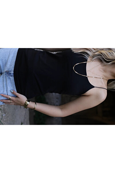 bytugcekaya أسود مطاطي طويل بقصة قصيرة كرة