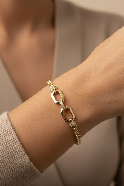 XUPING JEWELRY سوار من الزركون على شكل حناء من مجوهرات ستايل إنساي/شوبينغ