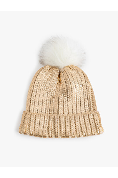 Koton Altın Kadın Bere 5WAK50034AA