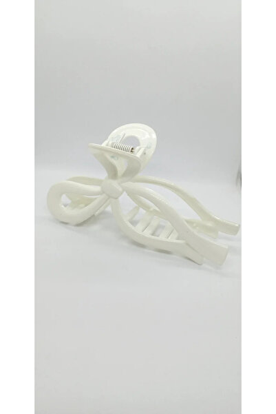 ndjewelry Shiny White Color Bowknot Latch Clasp