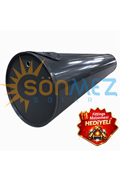 Sönmez Solar Enerji Vakum Tüplü Güneş Enerjisi 100 Lt Soğuk Su Deposu Şamandı...