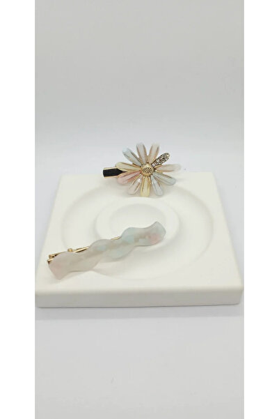 ndjewelry مجموعة إبزيم مزدوجة ذات لون ناعم