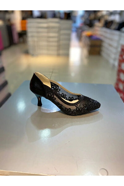 Alphus حذاء جينا بكعب منخفض شفاف