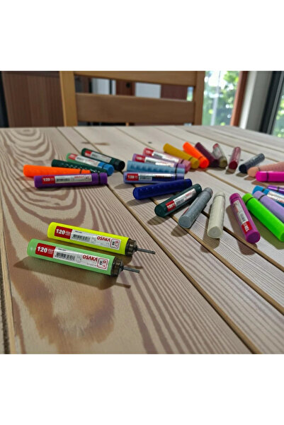 Osaka 2B 60 مم 0.7 لون رئيسي 120 قلم رصاص - Oku-420