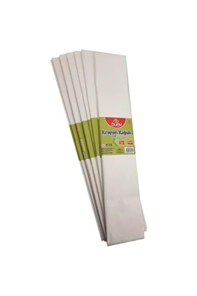 Bubu Crepe Paper 10 Pack White