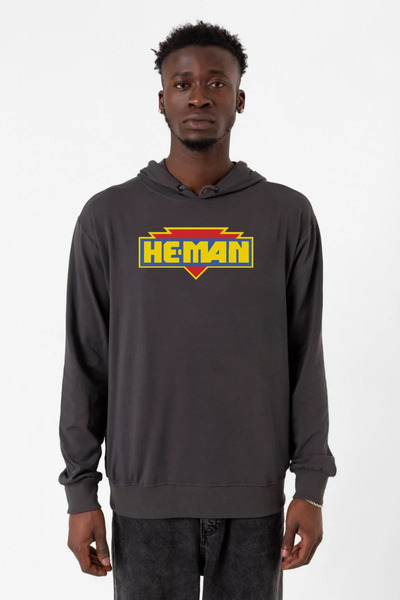 Tshirthane Muška majica sa kapuljačom, dimljeni He Man logo 2ip